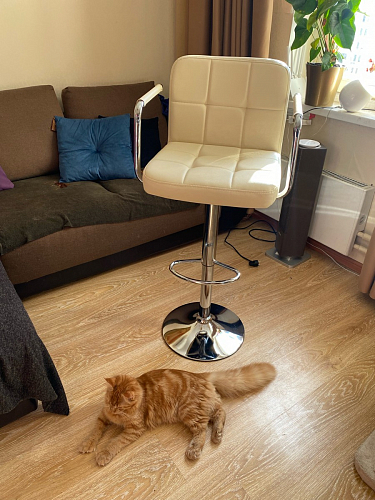 Барный стул Turit белый фото покупателя 2