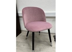 Стул на металлокаркасе Gabi 1 light purple / black фото покупателя 760