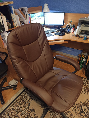 Компьютерное кресло Comfort lux черныq фото покупателя 106