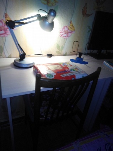 Стол письменный Kiwi белый  - Уцененный экземпляр фото покупателя 110