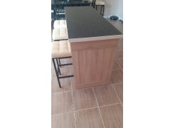 Барный стул Лофт кожзам d1 / черный матовый фото покупателя 273