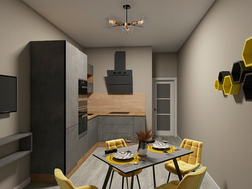 Стул на металлокаркасе Чилли К кирпичный / черный фото покупателя 575