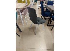 Стул на металлокаркасе Bruk blue / white из шоурума 4