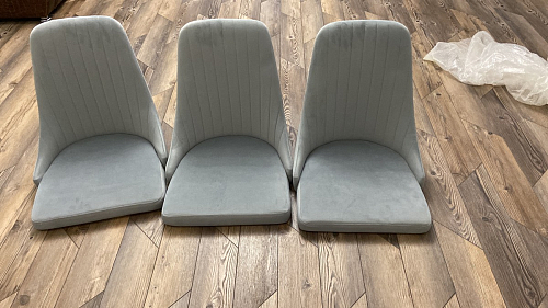 Стул на металлокаркасе Kora light purple / black фото покупателя 312