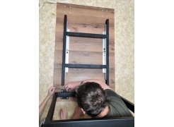 Стол Лота Лофт 140 25 мм юта / белый матовый фото покупателя 637