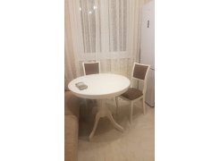 Стол раскладной Toskana 106 молочно-белый фото покупателя 17