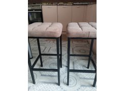 Барный стул Лофт кожзам d1 / черный матовый фото покупателя 102