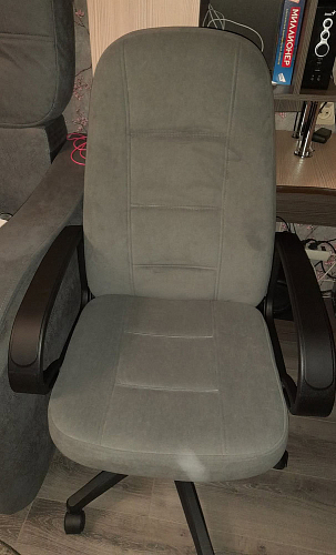 Компьютерное кресло СН747 серое фото покупателя 19