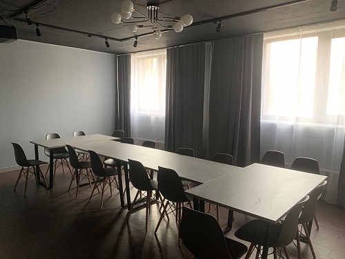 Деревянный стол Лота Лофт 140х80 черный матовый / бетон светлый фото покупателя 900