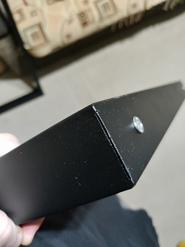 Деревянный стол Лота Лофт 140х80 черный матовый / бетон светлый фото покупателя 378