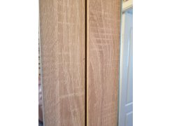 Шкаф четырехдверный Амальтея дуб сонома / белый глянец фото покупателя 9