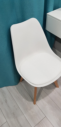 Стул Bonuss blue / wooden legs фото покупателя 57