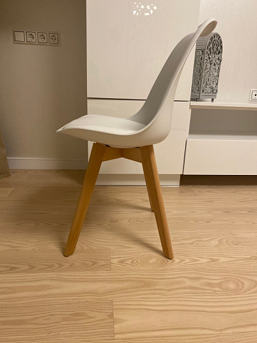 Деревянный стул Bonuss light gray / wood фото покупателя 114