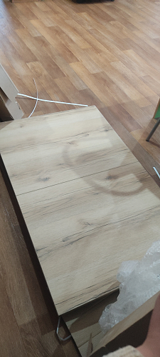 Деревянный стол Лота Лофт 140х80 дуб крафт табачный / черный матовый фото покупателя 1021