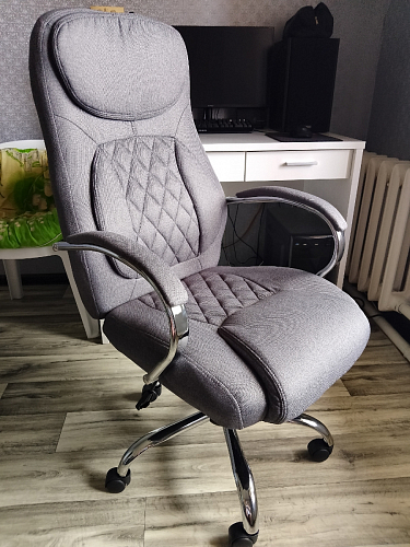 Компьютерное кресло Tron grey фото покупателя 11