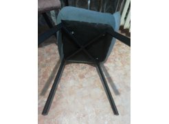 Стул на металлокаркасе Челси светло-серый / белый каркас фото покупателя 186