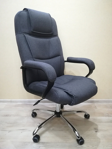 Компьютерное кресло Bergamo велюр бежевое фото покупателя 23