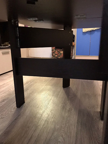 Стол-книжка СтК6 венге / дуб молочный высота 54 см фото покупателя 134