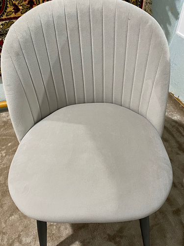 Стул на металлокаркасе Gabi gray / black фото покупателя 471