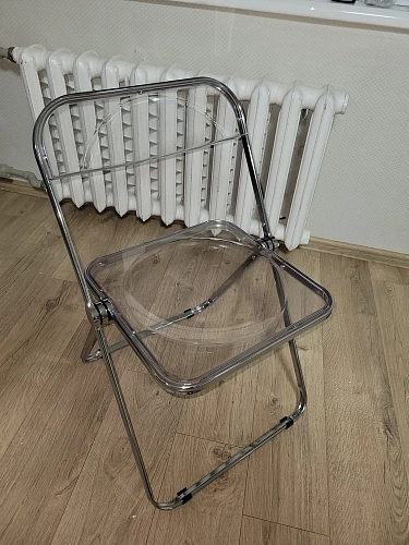 Пластиковый стул Fold складной clear фото покупателя 23