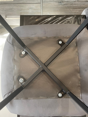 Комплект стульев Чилли 2 шт бежевый / черный фото покупателя 18