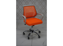 Компьютерное кресло Ergoplus белое / голубое из шоурума 7