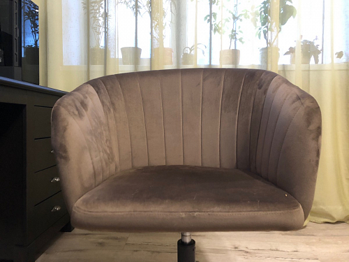 Компьютерное кресло Тибо сиреневый фото покупателя 84