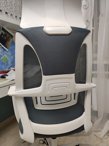 Компьютерное кресло Golem dark gray / white фото покупателя 69