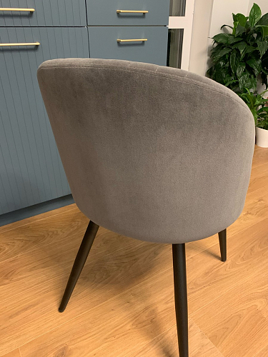 Стул на металлокаркасе Gabi 1 light purple / black / gold фото покупателя 338