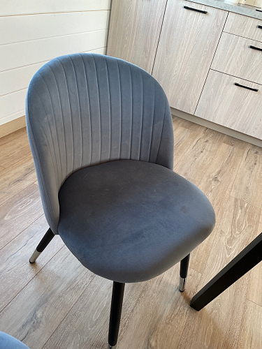 Стул на металлокаркасе Gabi-1 wine red / black фото покупателя 318