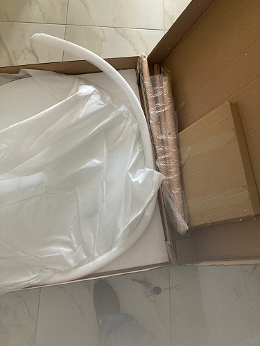 Стол Table 80 white / wood фото покупателя 5