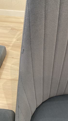 Стул на металлокаркасе Kora dark gray / black фото покупателя 21