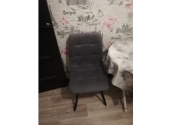 Стул на металлокаркасе Чилли черный фото покупателя 364