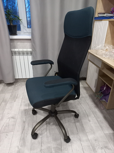 Компьютерное кресло Aven синее / черное фото покупателя 2