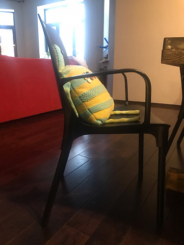 Кресло SHT-S76 черное / черное муар фото покупателя 8