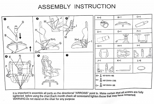 Компьютерное кресло Racer черный / красный / бежевый фото покупателя 148