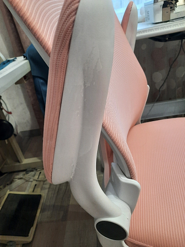 Компьютерное кресло Konfi pink / white фото покупателя 115