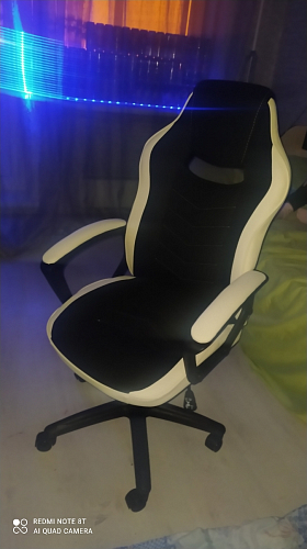 Компьютерное кресло Gamer черное / бежевое фото покупателя 84