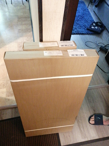 Письменный стол Хит-47 вишня оксфорд фото покупателя 1