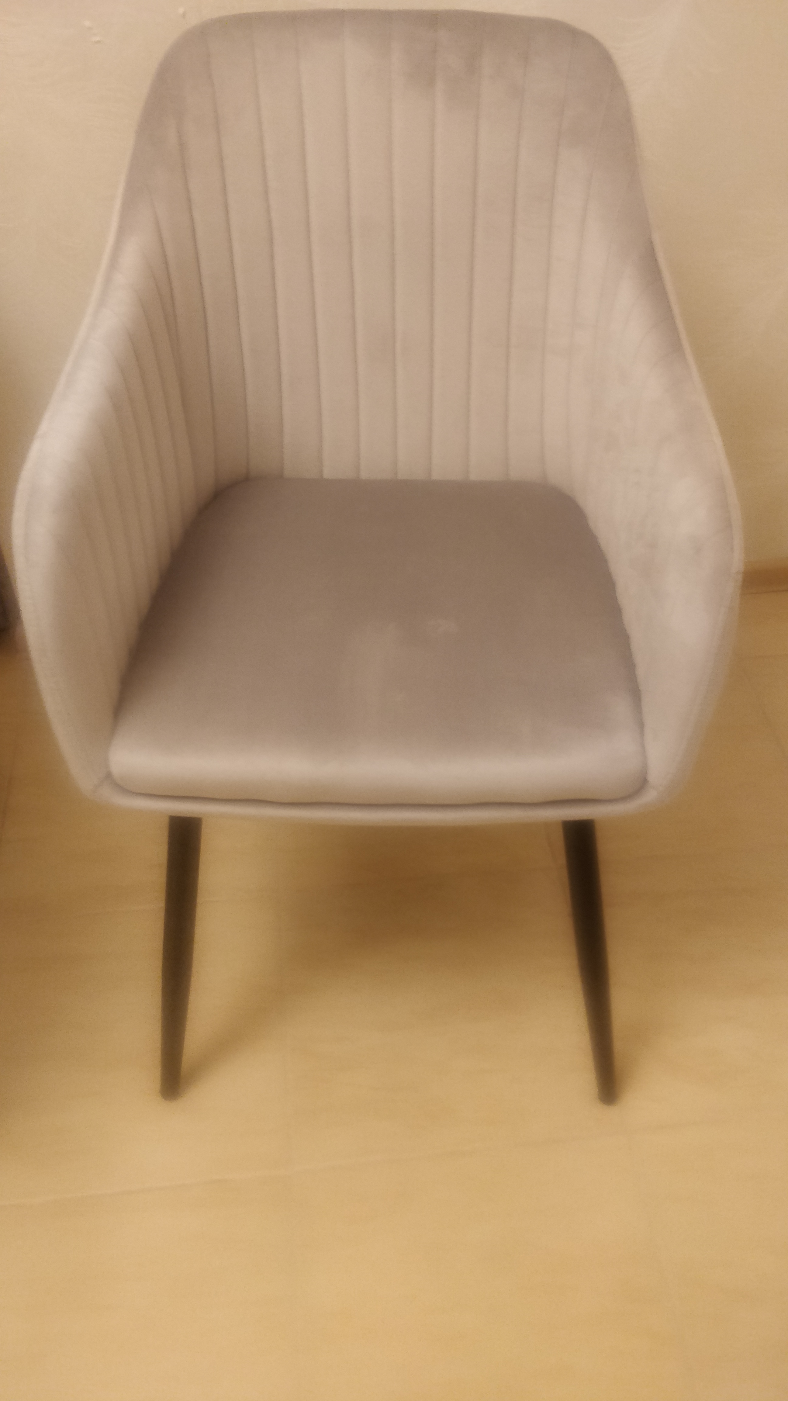 Стул на металлокаркасе Slam светло-серый фото покупателя 1