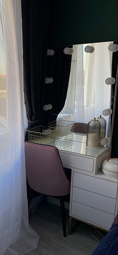 Стул на металлокаркасе Kora light purple / black фото покупателя 258