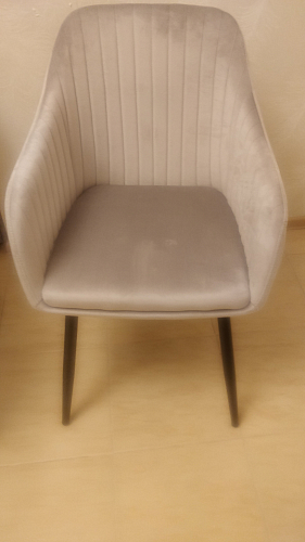 Стул на металлокаркасе Slam светло-серый фото покупателя 1