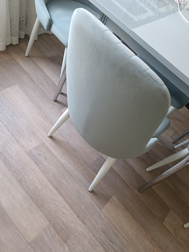 Стул на металлокаркасе Kora beige / black фото покупателя 268