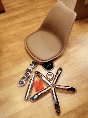 Компьютерное кресло Kolin gray / chrome фото покупателя 119