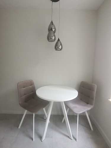 Стул на металлокаркасе Чилли бирюзовый / черный фото покупателя 887