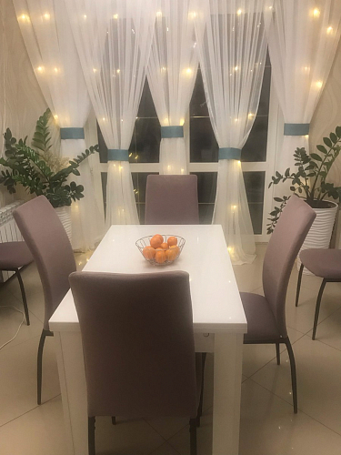 Стул на металлокаркасе Tod light blue / yellow / black фото покупателя 41