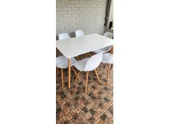 Стол Table 120 white / wood фото покупателя 6