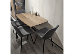 Стул на металлокаркасе Вейв темно-серый / черный фото покупателя 127