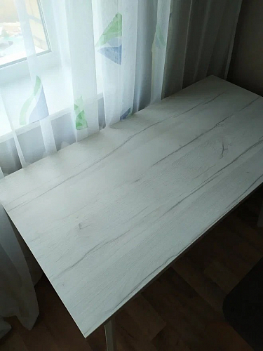 Стол Тринити Лофт 120 25 мм черный матовый / юта фото покупателя 3