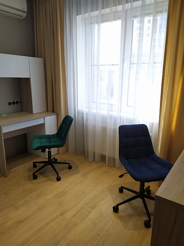 Компьютерное кресло Честер темно-серый / золото  - Уцененный экземпляр фото покупателя 38